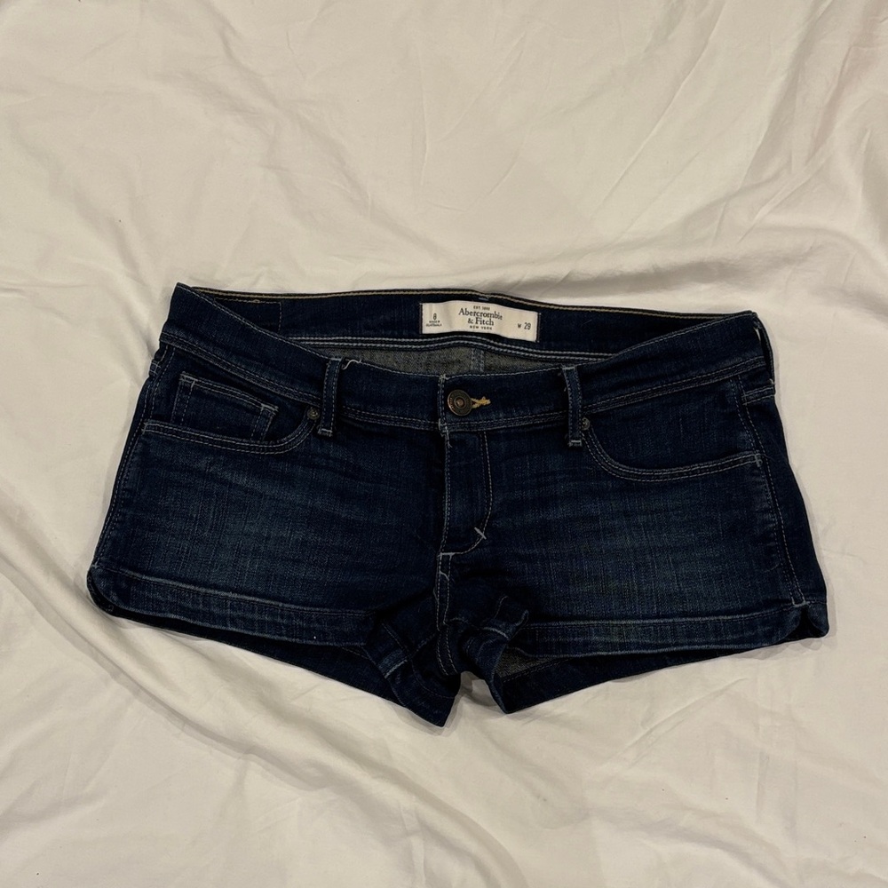 Abercrombie & Fitch Indigo Denim Shorts size 8